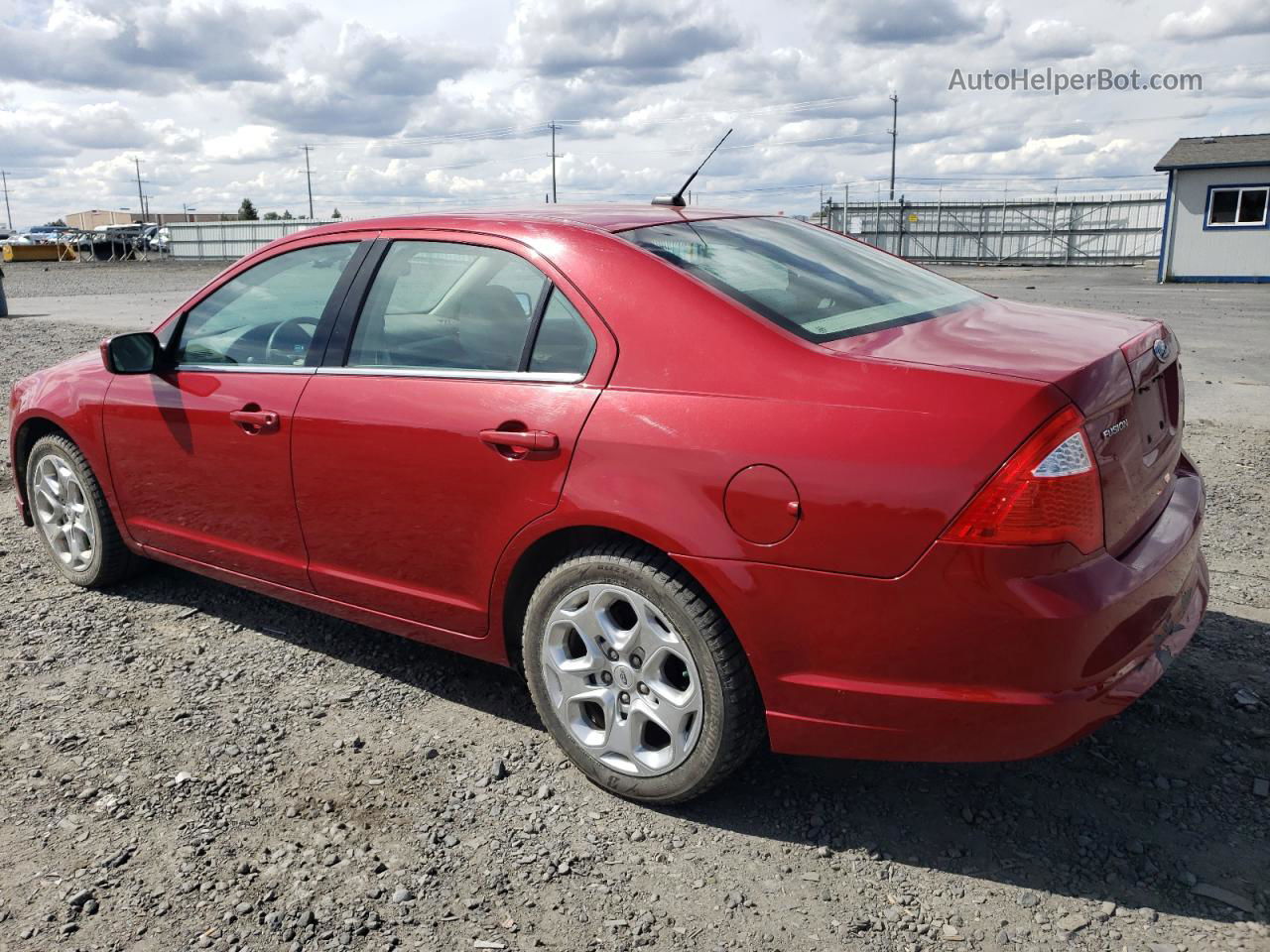 2010 Ford Fusion Se Red vin: 3FAHP0HAXAR249957