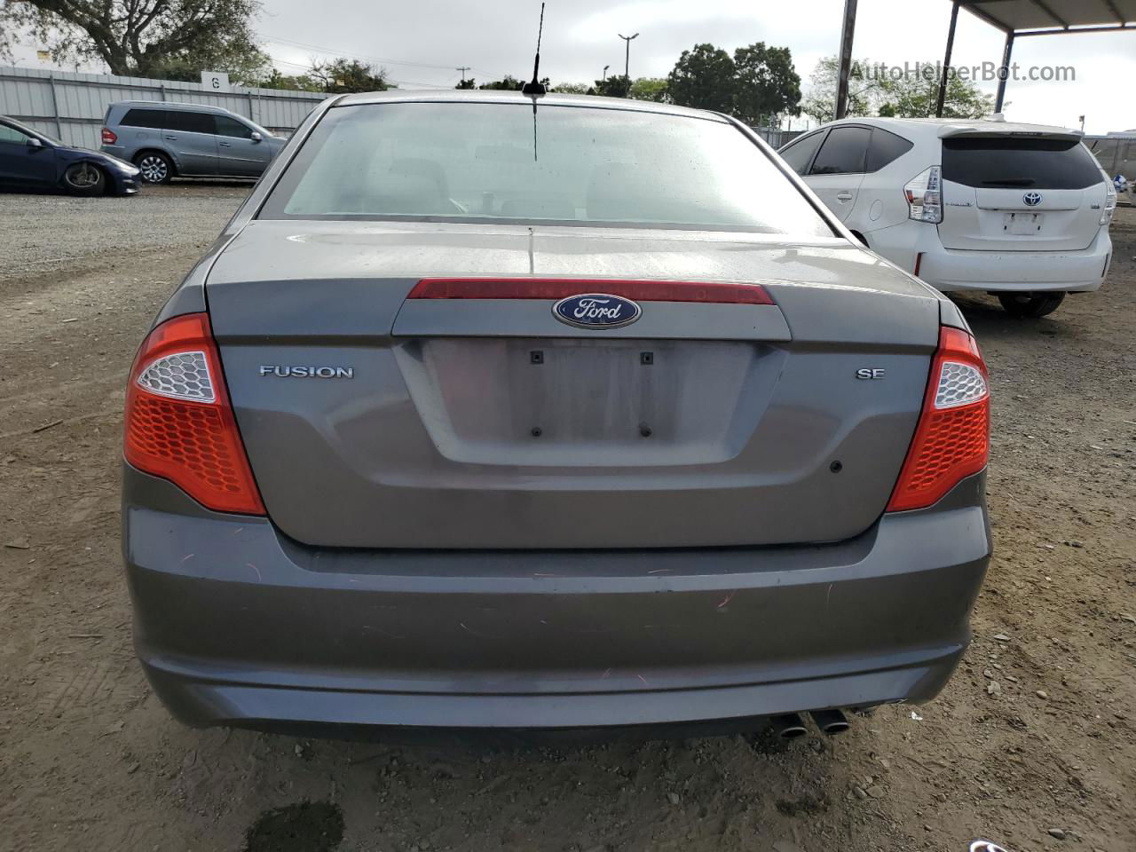 2010 Ford Fusion Se Gray vin: 3FAHP0HAXAR334720