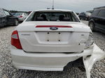 2010 Ford Fusion Se White vin: 3FAHP0HAXAR350173