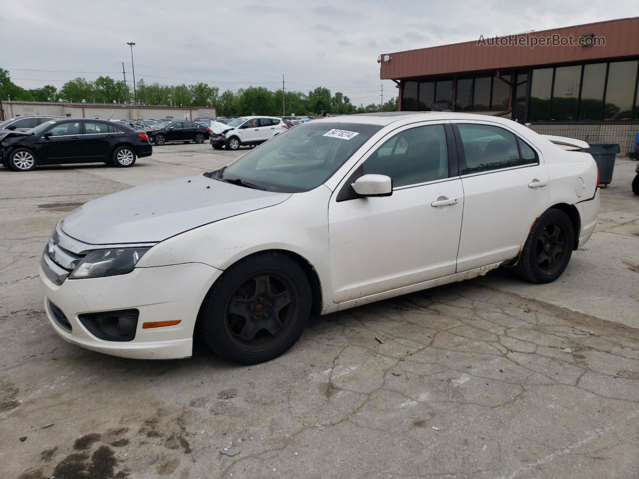 2010 Ford Fusion Se Two Tone vin: 3FAHP0HAXAR351680