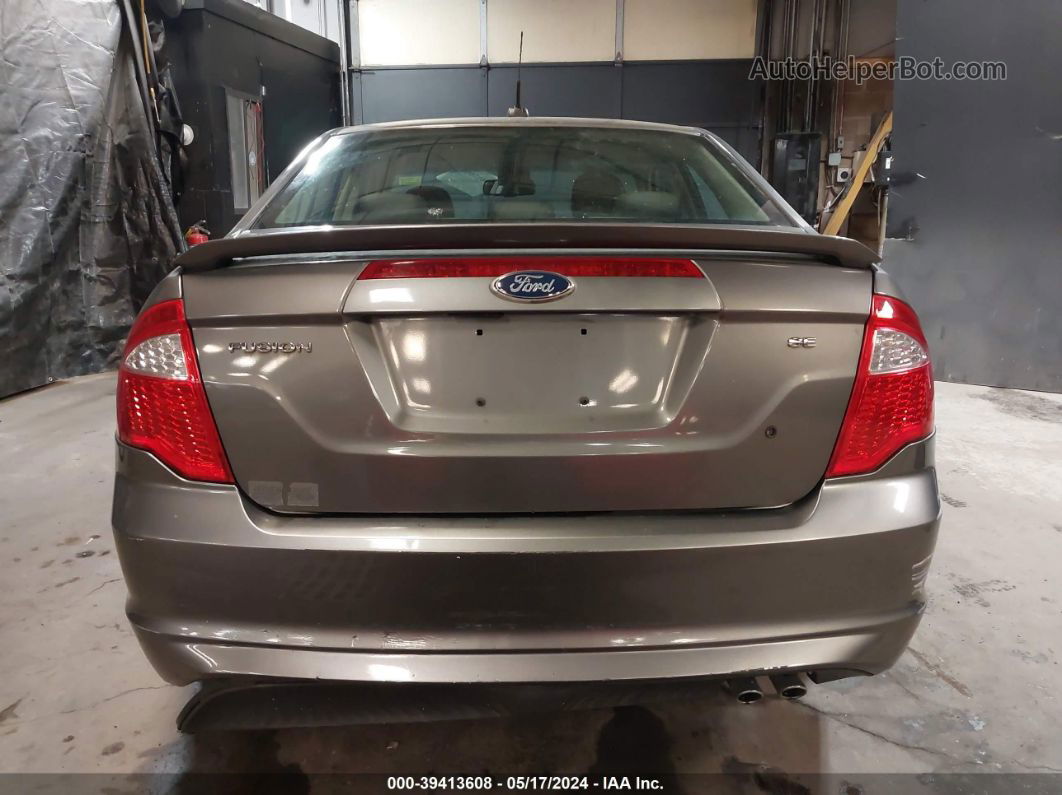 2010 Ford Fusion Se Gray vin: 3FAHP0HAXAR400439