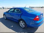 2012 Ford Fusion Se Blue vin: 3FAHP0HAXCR106011