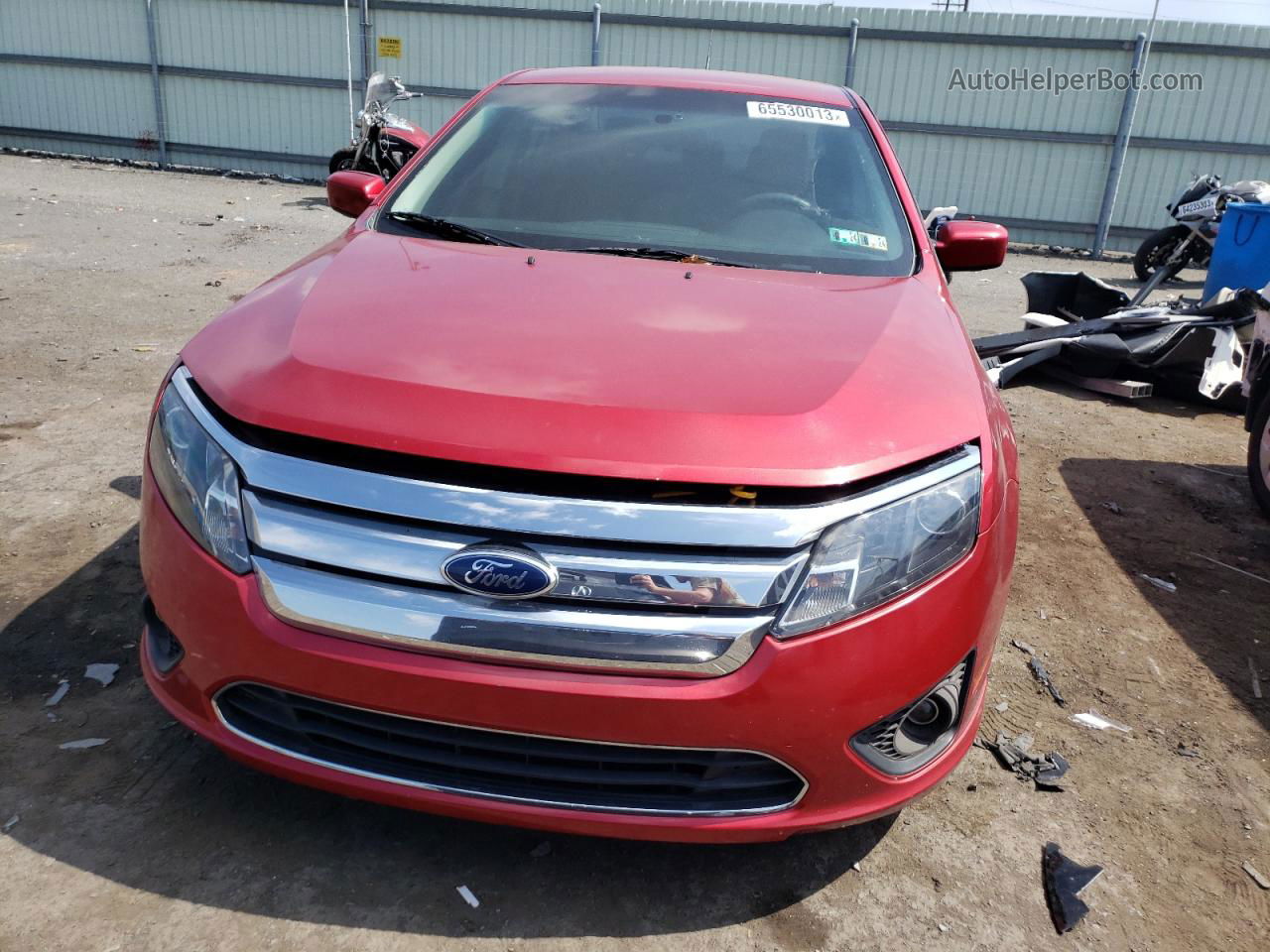 2012 Ford Fusion Se Red vin: 3FAHP0HAXCR148095