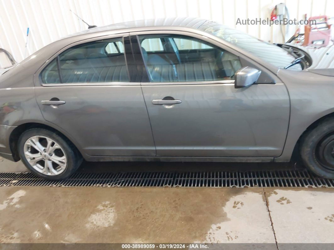 2012 Ford Fusion Se Серый vin: 3FAHP0HAXCR164538