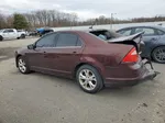 2012 Ford Fusion Se Burgundy vin: 3FAHP0HAXCR183817