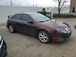 2012 Ford Fusion Se Burgundy vin: 3FAHP0HAXCR183817