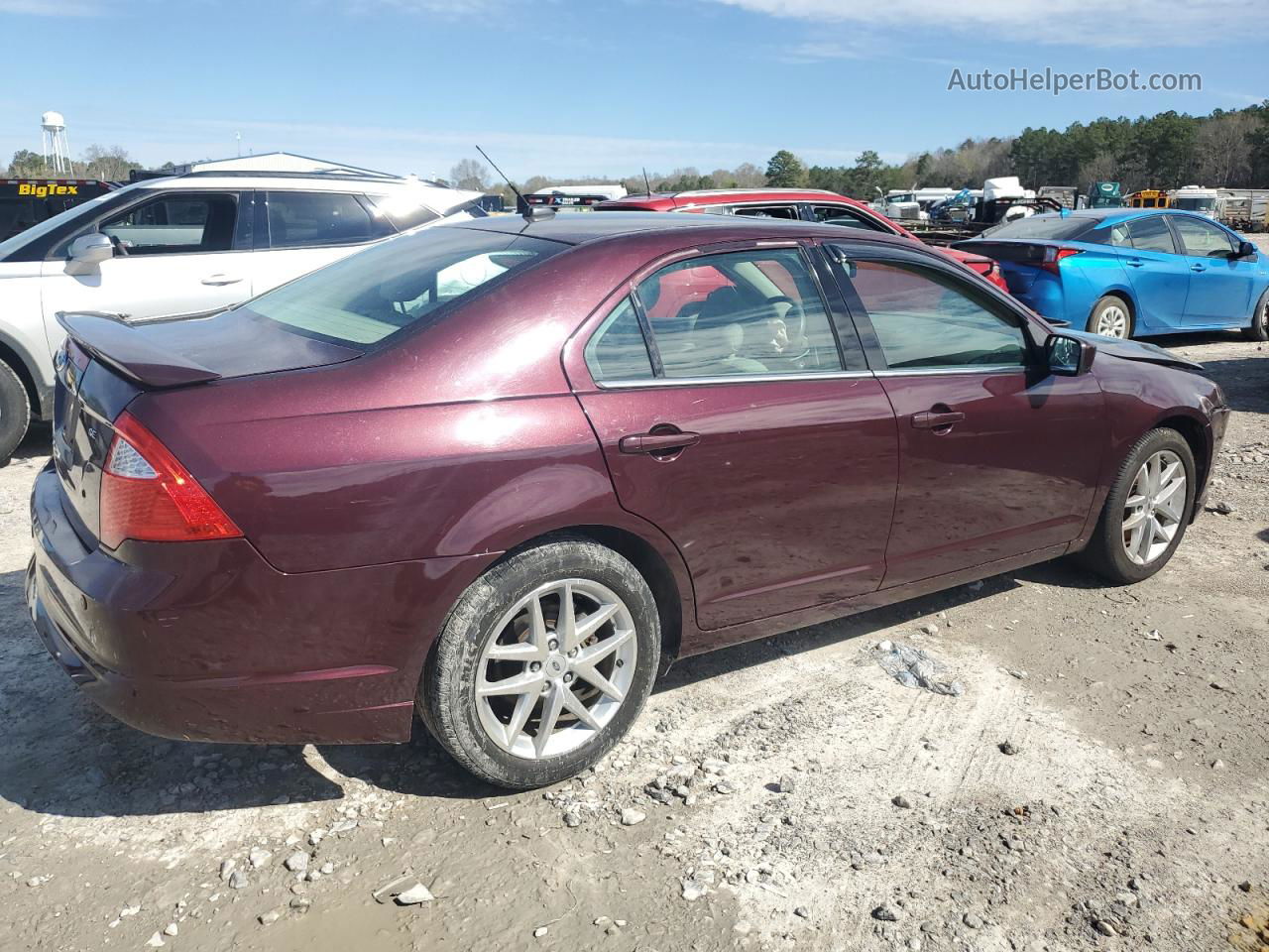 2012 Ford Fusion Se Red vin: 3FAHP0HAXCR228786