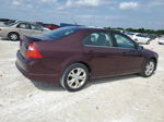 2012 Ford Fusion Se Burgundy vin: 3FAHP0HAXCR229789