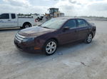 2012 Ford Fusion Se Burgundy vin: 3FAHP0HAXCR229789