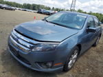 2012 Ford Fusion Se Blue vin: 3FAHP0HAXCR241747