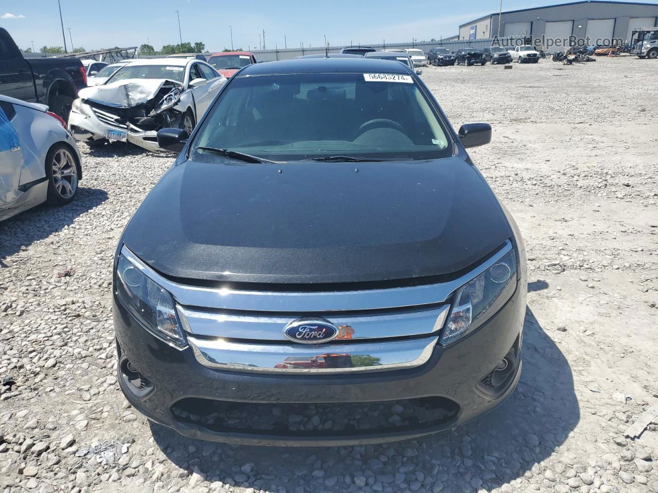 2012 Ford Fusion Se Black vin: 3FAHP0HAXCR311246