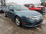 2012 Ford Fusion Se Teal vin: 3FAHP0HAXCR321579