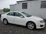 2012 Ford Fusion Se White vin: 3FAHP0HAXCR424629