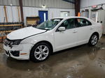 2012 Ford Fusion Se White vin: 3FAHP0HAXCR441740