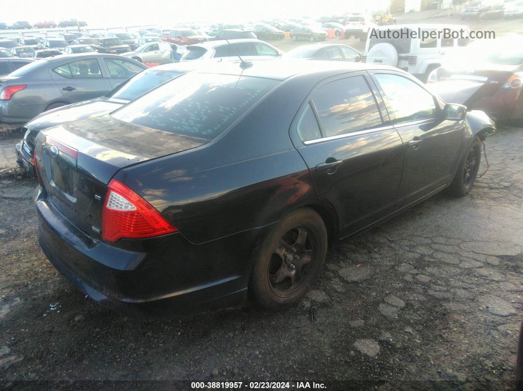 2010 Ford Fusion Se Черный vin: 3FAHP0HG0AR292952