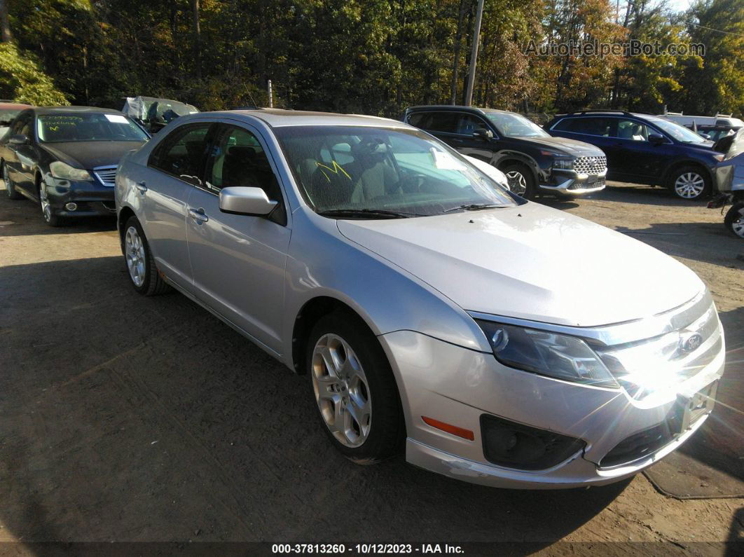 2010 Ford Fusion Se Silver vin: 3FAHP0HG0AR345584