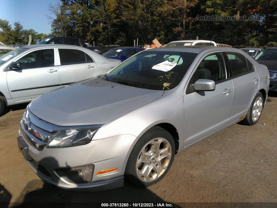 2010 Ford Fusion Se Silver vin: 3FAHP0HG0AR345584