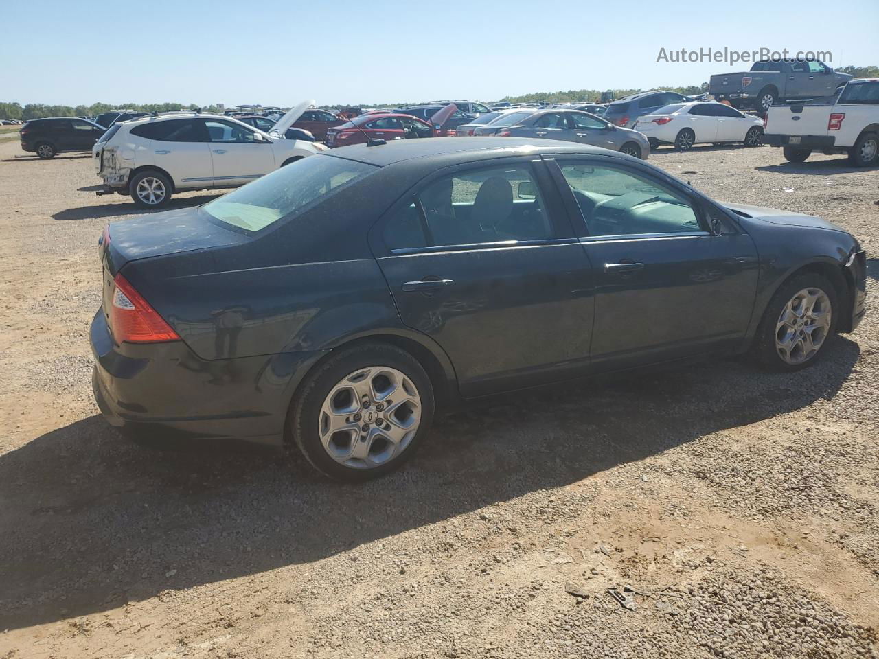 2010 Ford Fusion Se Blue vin: 3FAHP0HG1AR214194