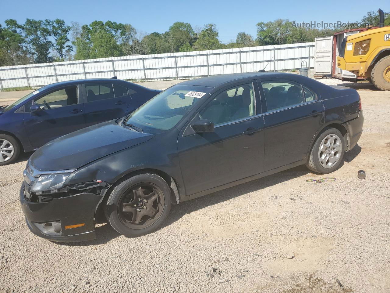 2010 Ford Fusion Se Blue vin: 3FAHP0HG1AR214194