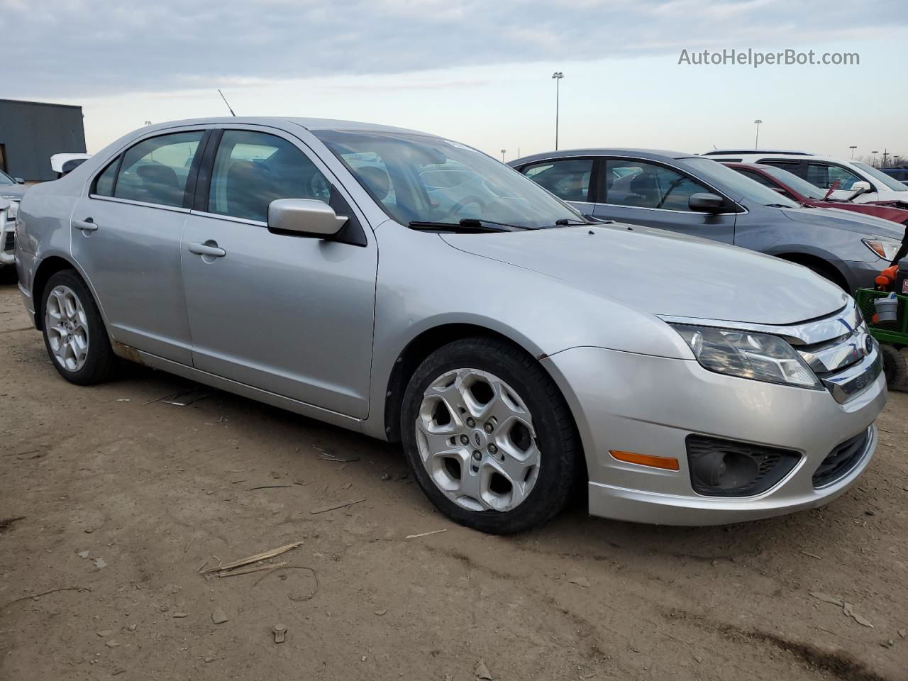 2010 Ford Fusion Se Silver vin: 3FAHP0HG2AR425064