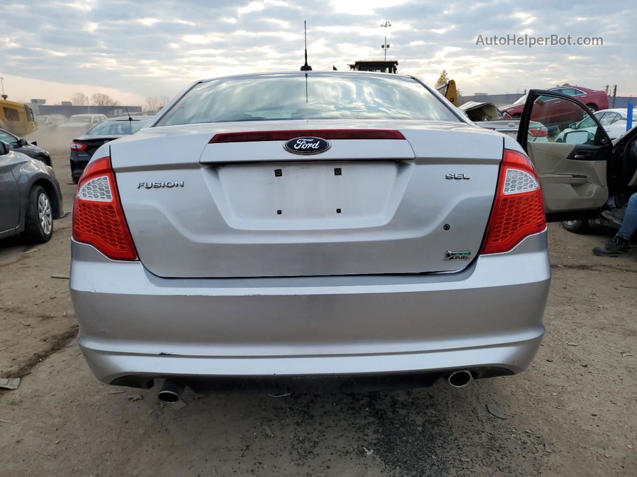 2010 Ford Fusion Se Silver vin: 3FAHP0HG2AR425064