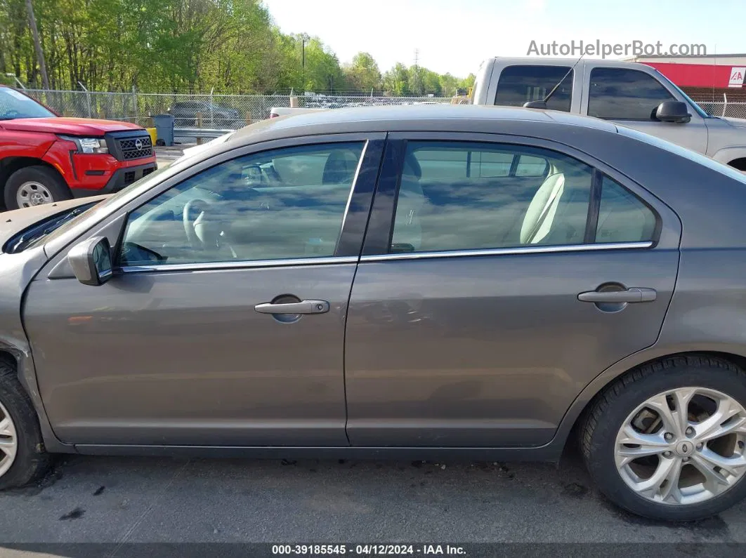 2012 Ford Fusion Se Gray vin: 3FAHP0HG3CR234918