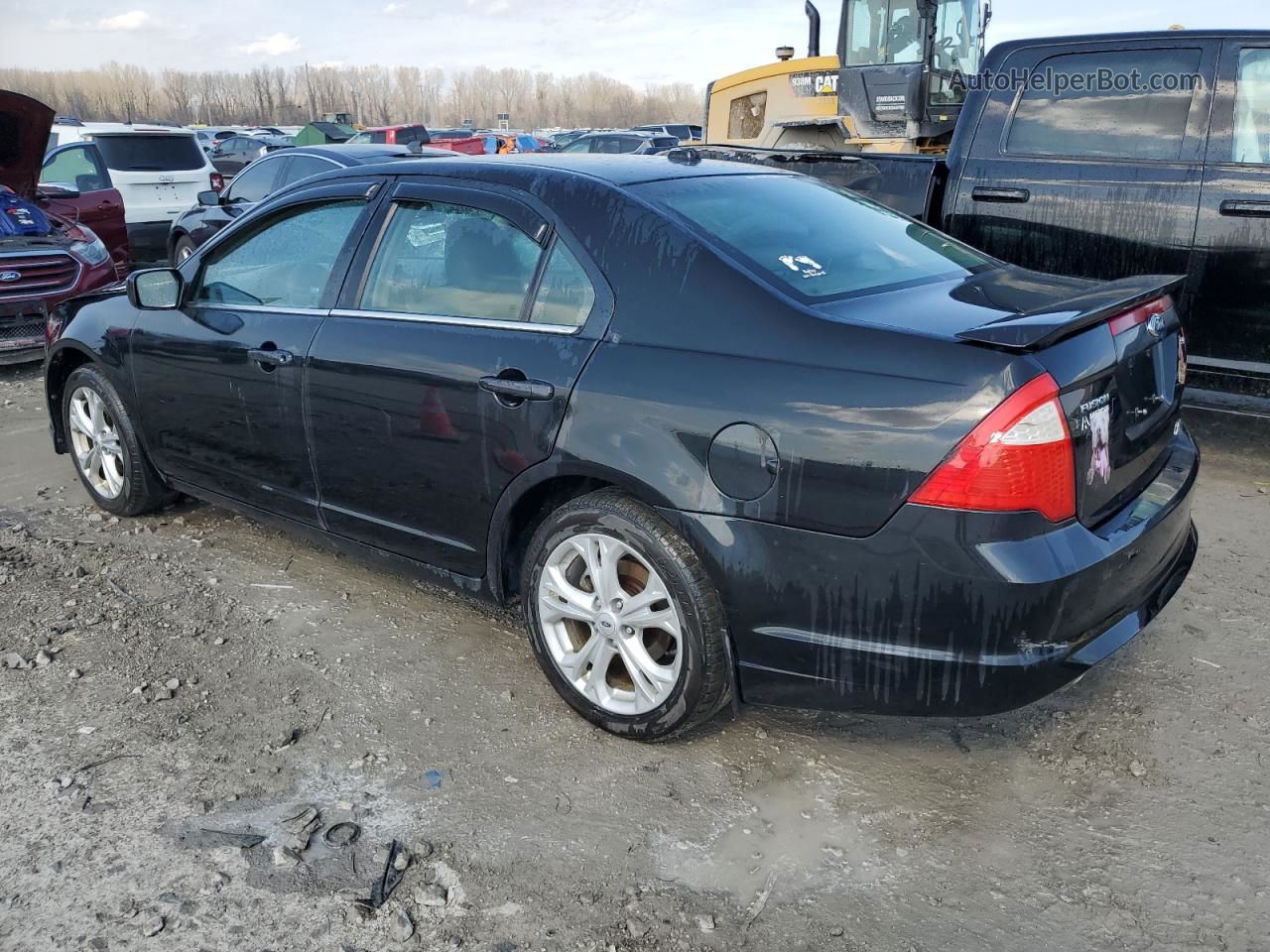 2010 Ford Fusion Se Черный vin: 3FAHP0HG4AR191784