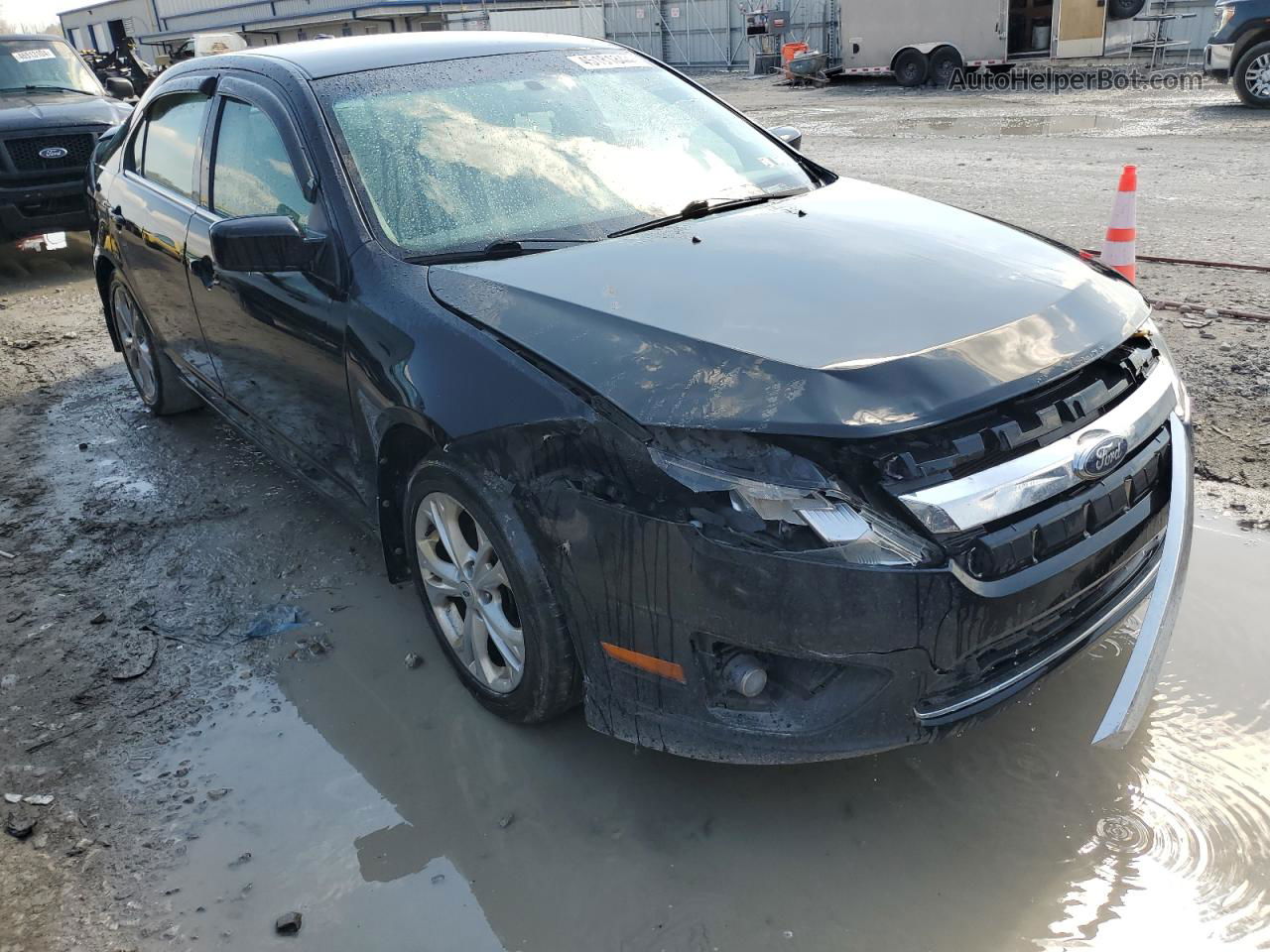 2010 Ford Fusion Se Черный vin: 3FAHP0HG4AR191784