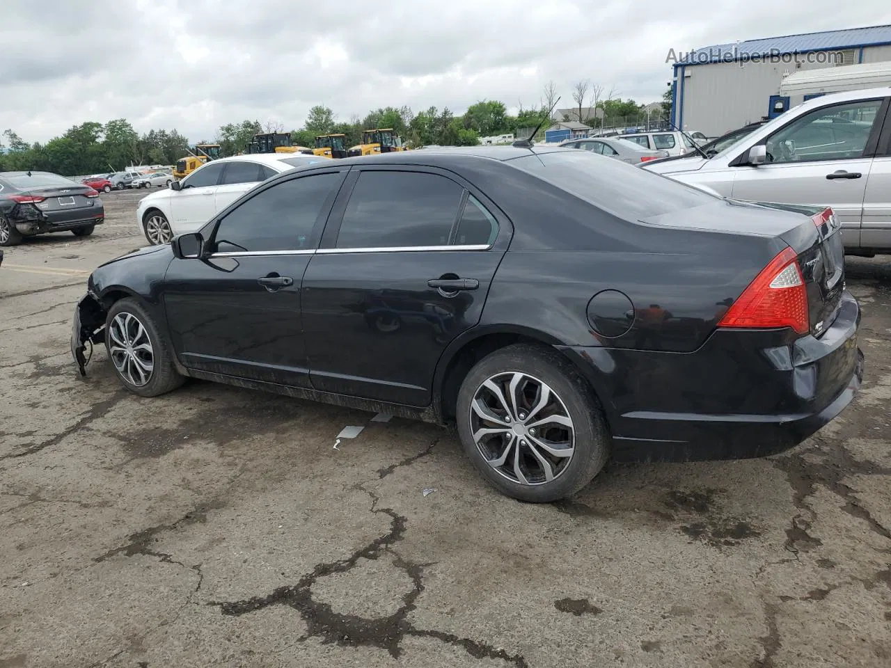 2010 Ford Fusion Se Черный vin: 3FAHP0HG4AR430184