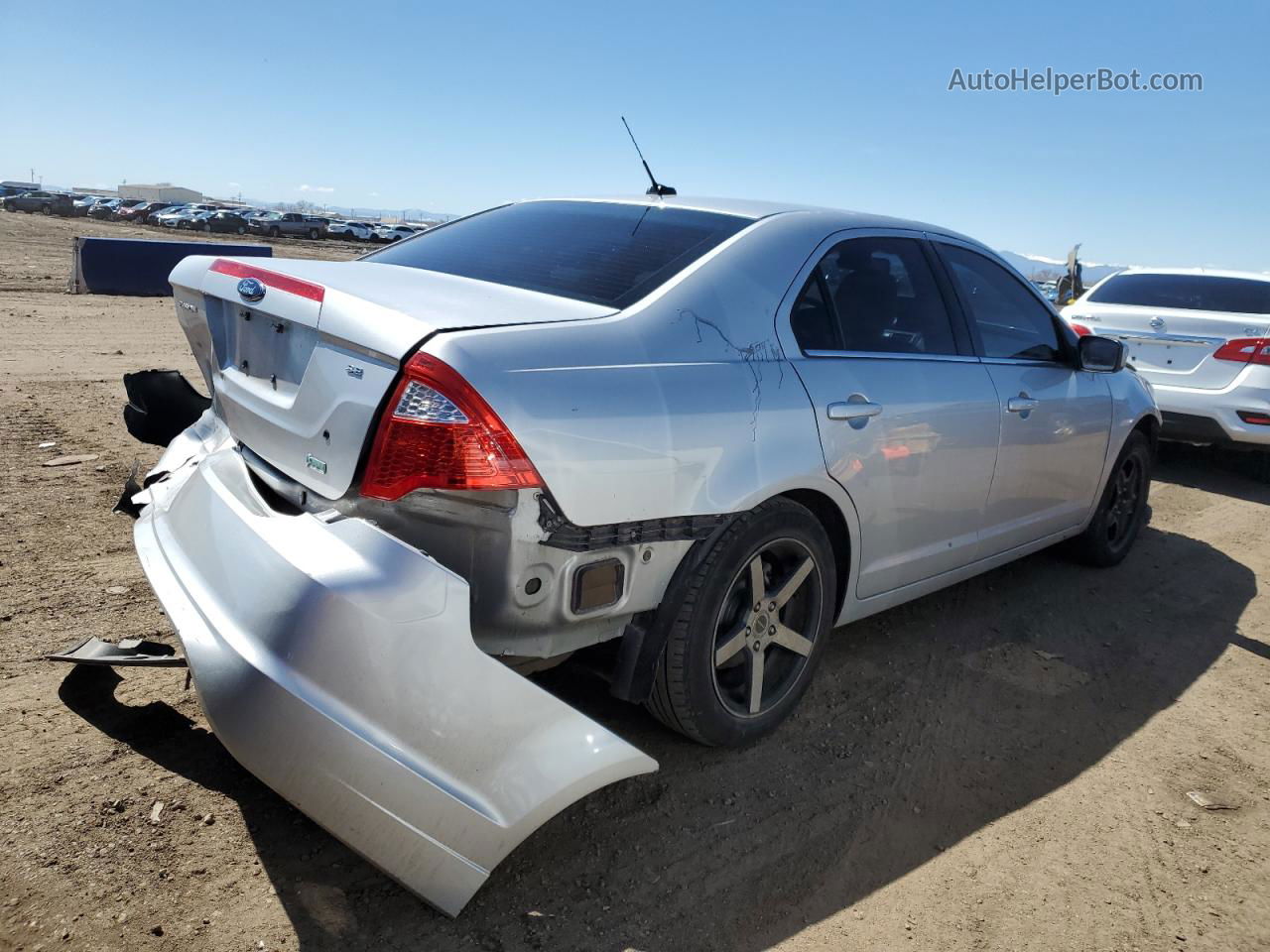 2010 Ford Fusion Se Silver vin: 3FAHP0HG5AR201531