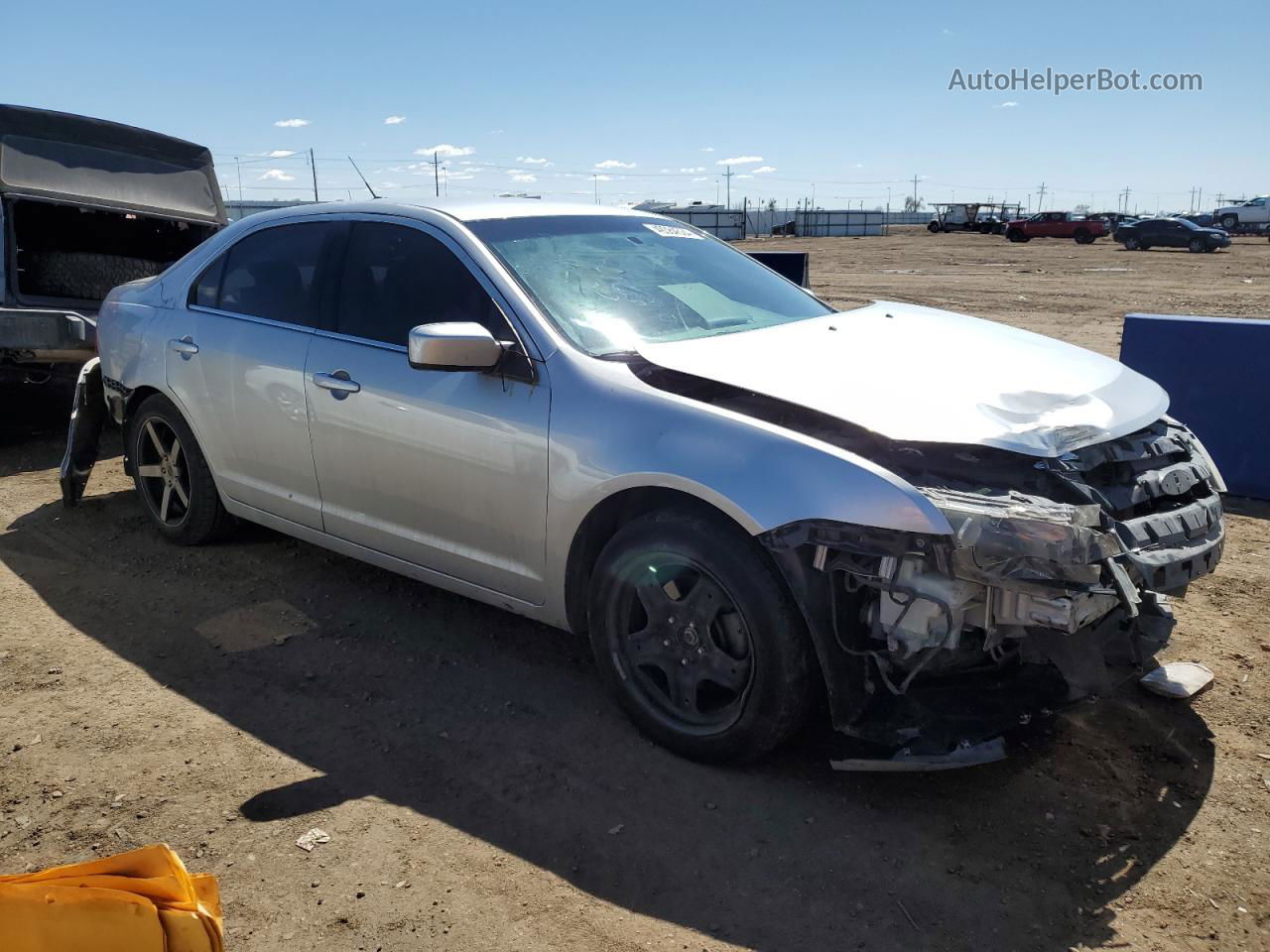 2010 Ford Fusion Se Silver vin: 3FAHP0HG5AR201531