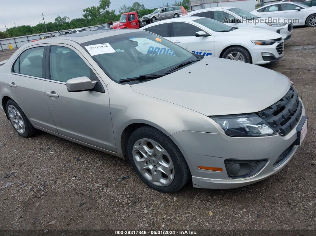 2010 Ford Fusion Se Желто-коричневый vin: 3FAHP0HG5AR232231