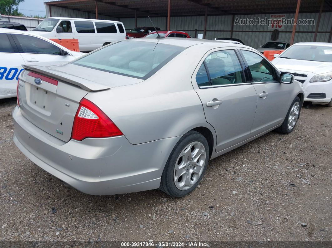 2010 Ford Fusion Se Tan vin: 3FAHP0HG5AR232231