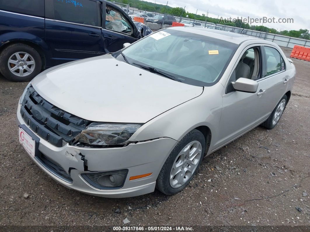 2010 Ford Fusion Se Желто-коричневый vin: 3FAHP0HG5AR232231