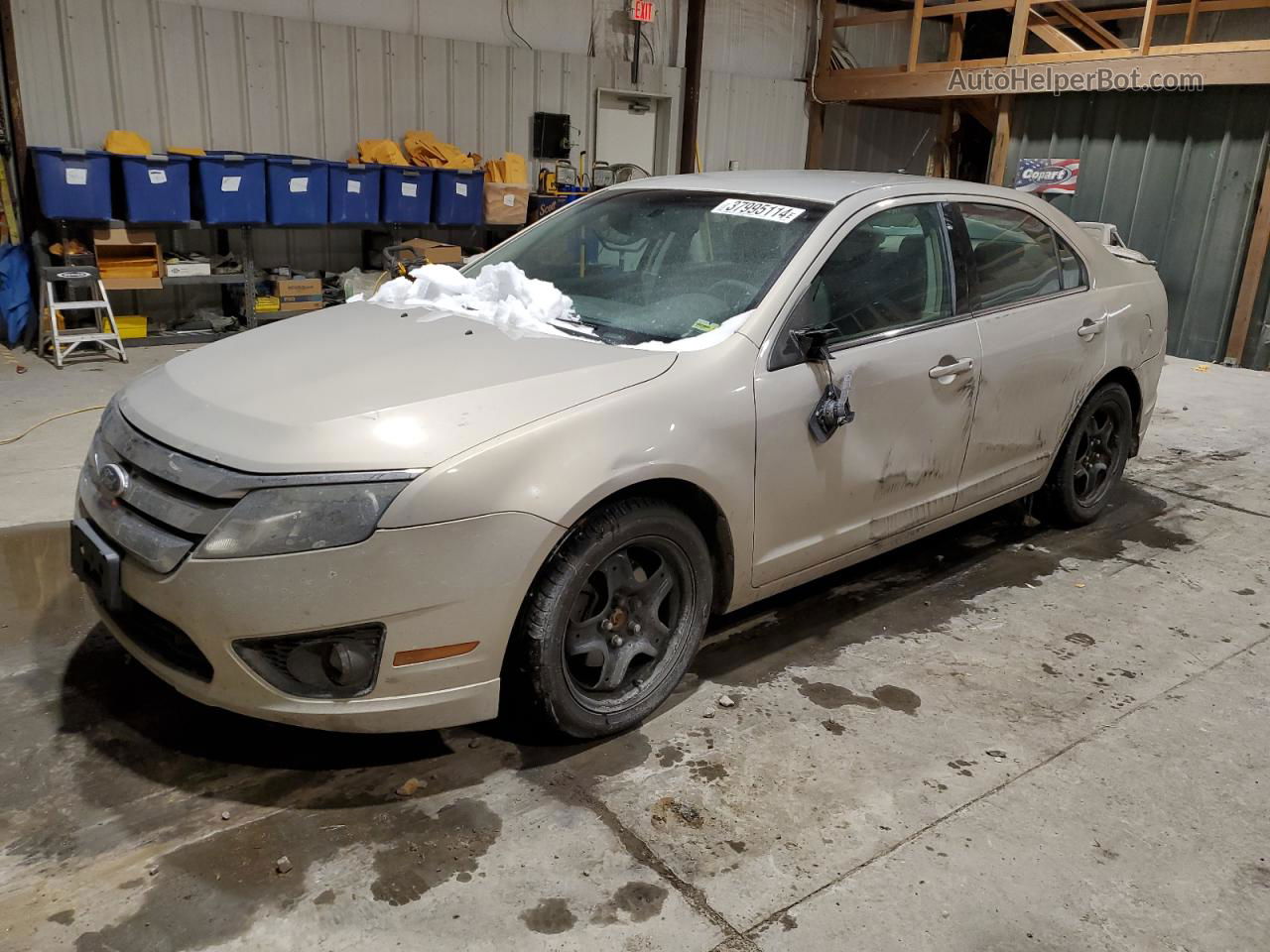 2010 Ford Fusion Se Tan vin: 3FAHP0HG5AR345967