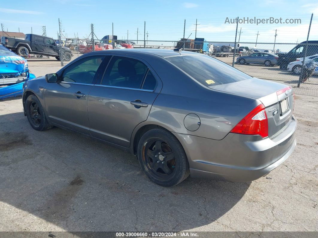 2010 Ford Fusion Se Gray vin: 3FAHP0HG5AR362266