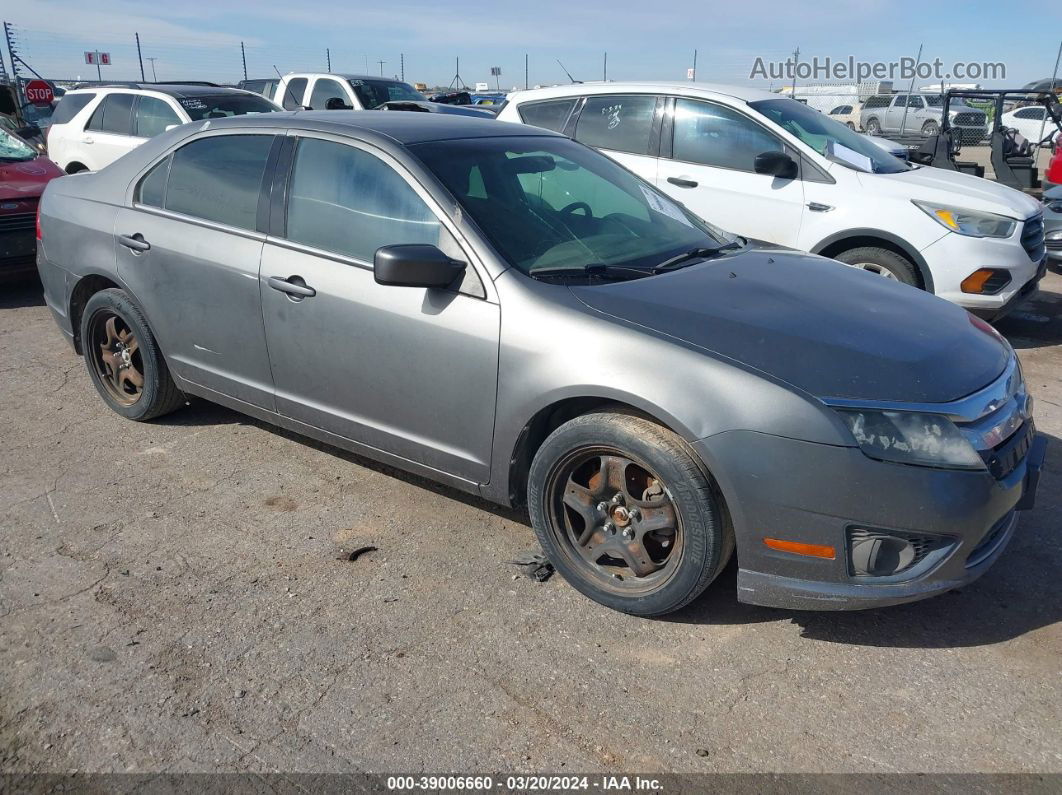 2010 Ford Fusion Se Gray vin: 3FAHP0HG5AR362266