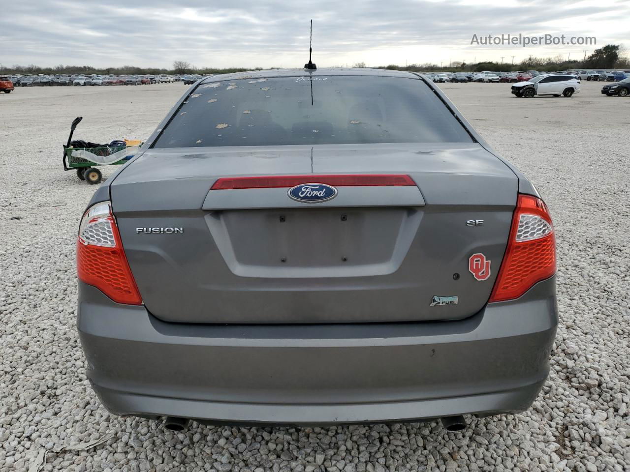 2010 Ford Fusion Se Gray vin: 3FAHP0HG6AR346027