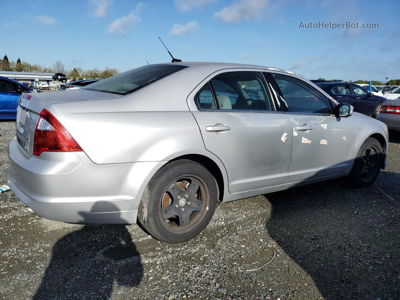 2010 Ford Fusion Se Silver vin: 3FAHP0HG6AR347520