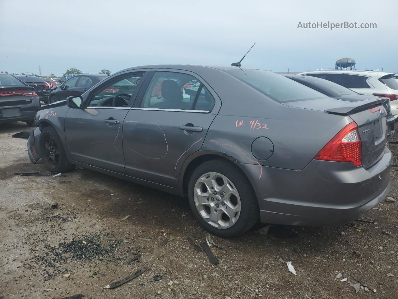 2010 Ford Fusion Se Gray vin: 3FAHP0HG6AR388732