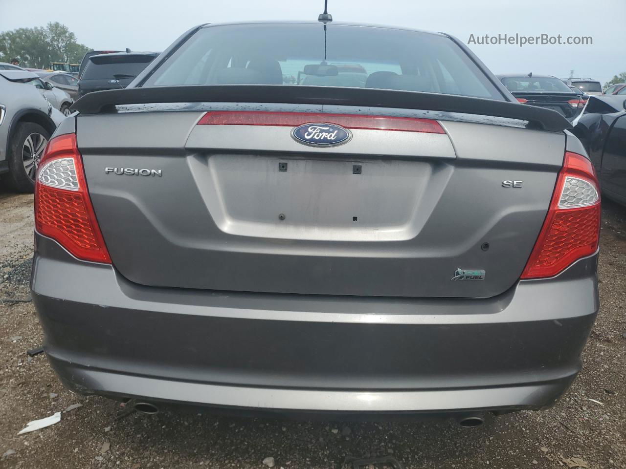 2010 Ford Fusion Se Gray vin: 3FAHP0HG6AR388732