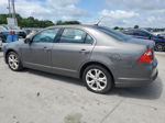 2012 Ford Fusion Se Gray vin: 3FAHP0HG6CR358648