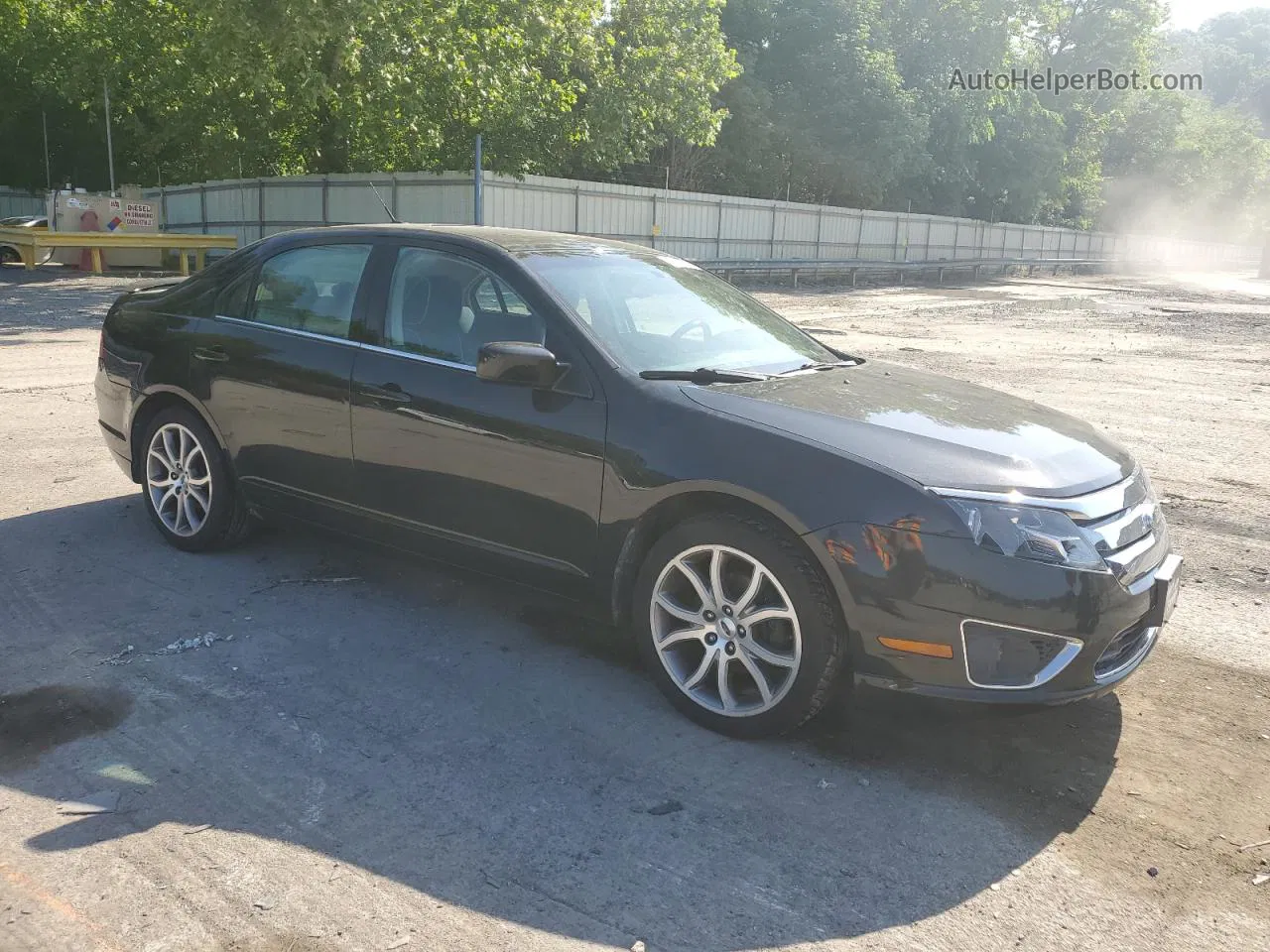 2010 Ford Fusion Se Black vin: 3FAHP0HG7AR409636