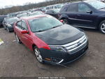 2012 Ford Fusion Se Maroon vin: 3FAHP0HG7CR222934