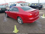 2012 Ford Fusion Se Maroon vin: 3FAHP0HG7CR222934