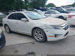 2010 Ford Fusion Se White vin: 3FAHP0HG8AR244339