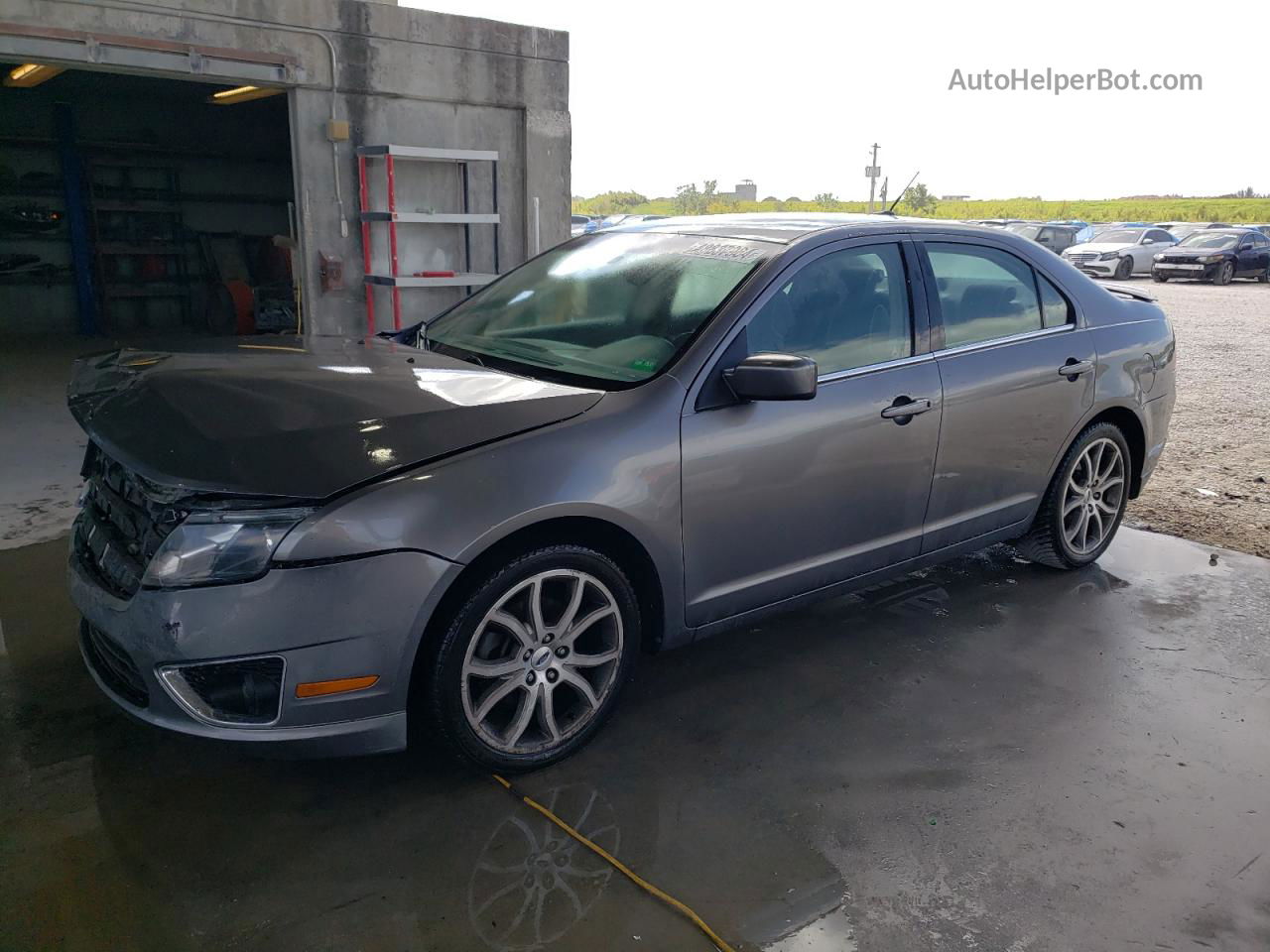 2010 Ford Fusion Se Gray vin: 3FAHP0HG9AR316942