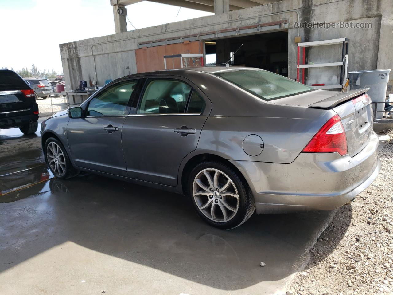 2010 Ford Fusion Se Gray vin: 3FAHP0HG9AR316942