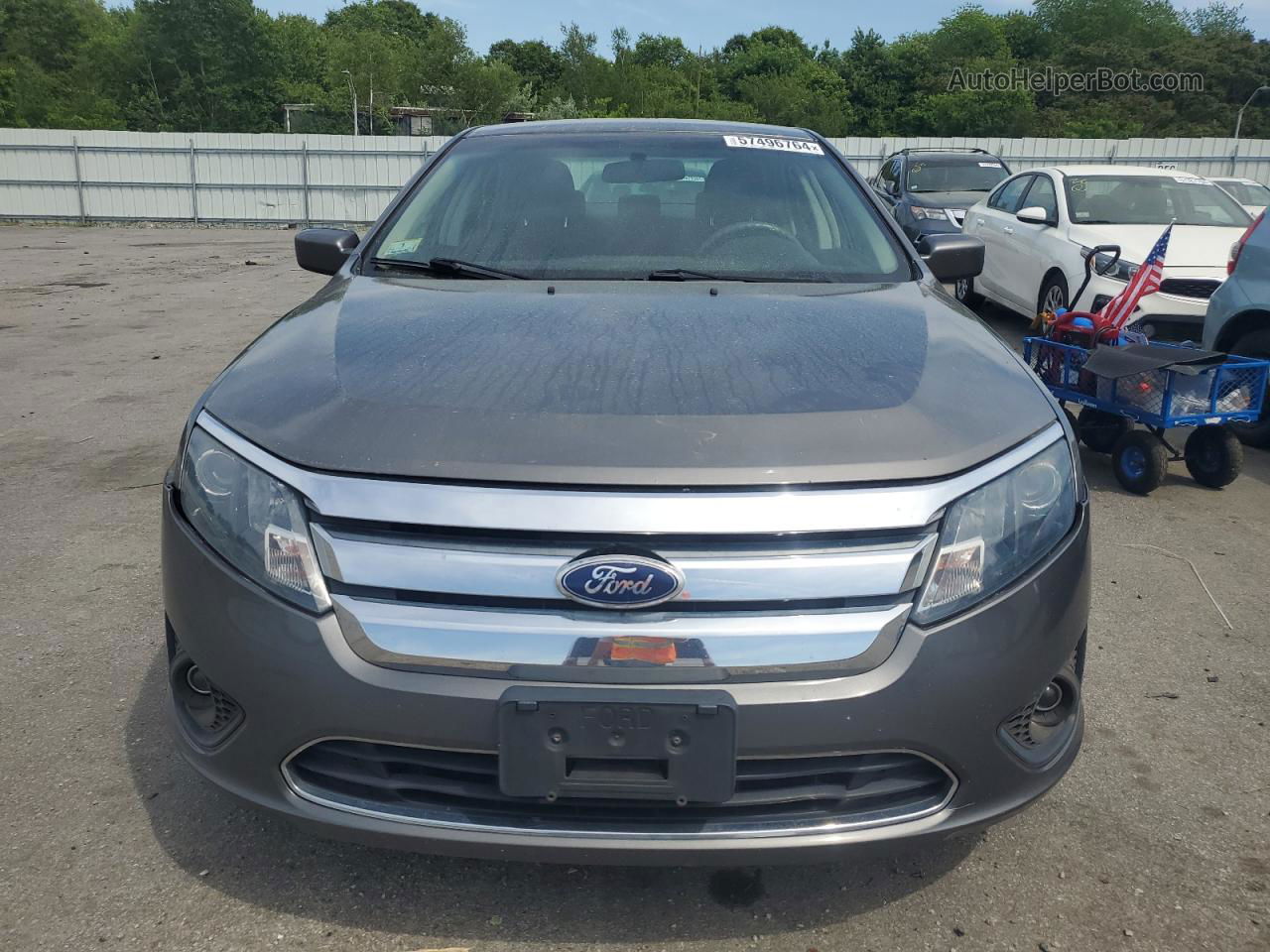 2010 Ford Fusion Se Gray vin: 3FAHP0HG9AR356535