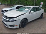 2012 Ford Fusion Sel White vin: 3FAHP0JA0CR136855